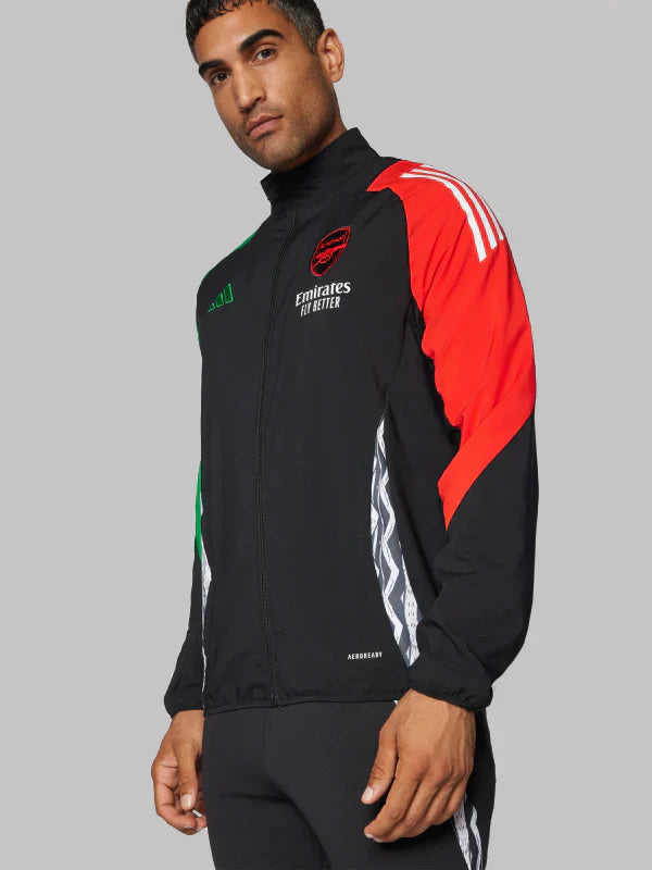 Adidas Arsenal Training Jacket Presentation Tiro 24 Black