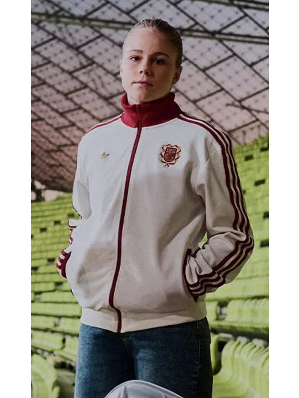 Adidas Bayern Anniversary Track Jacket White