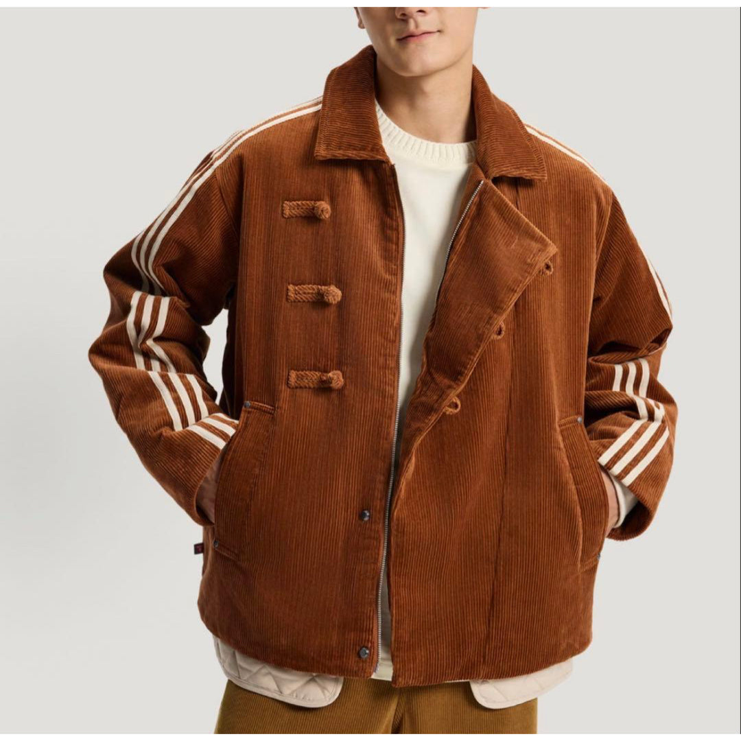 Adidas CNY Corduroy Jacket Brown