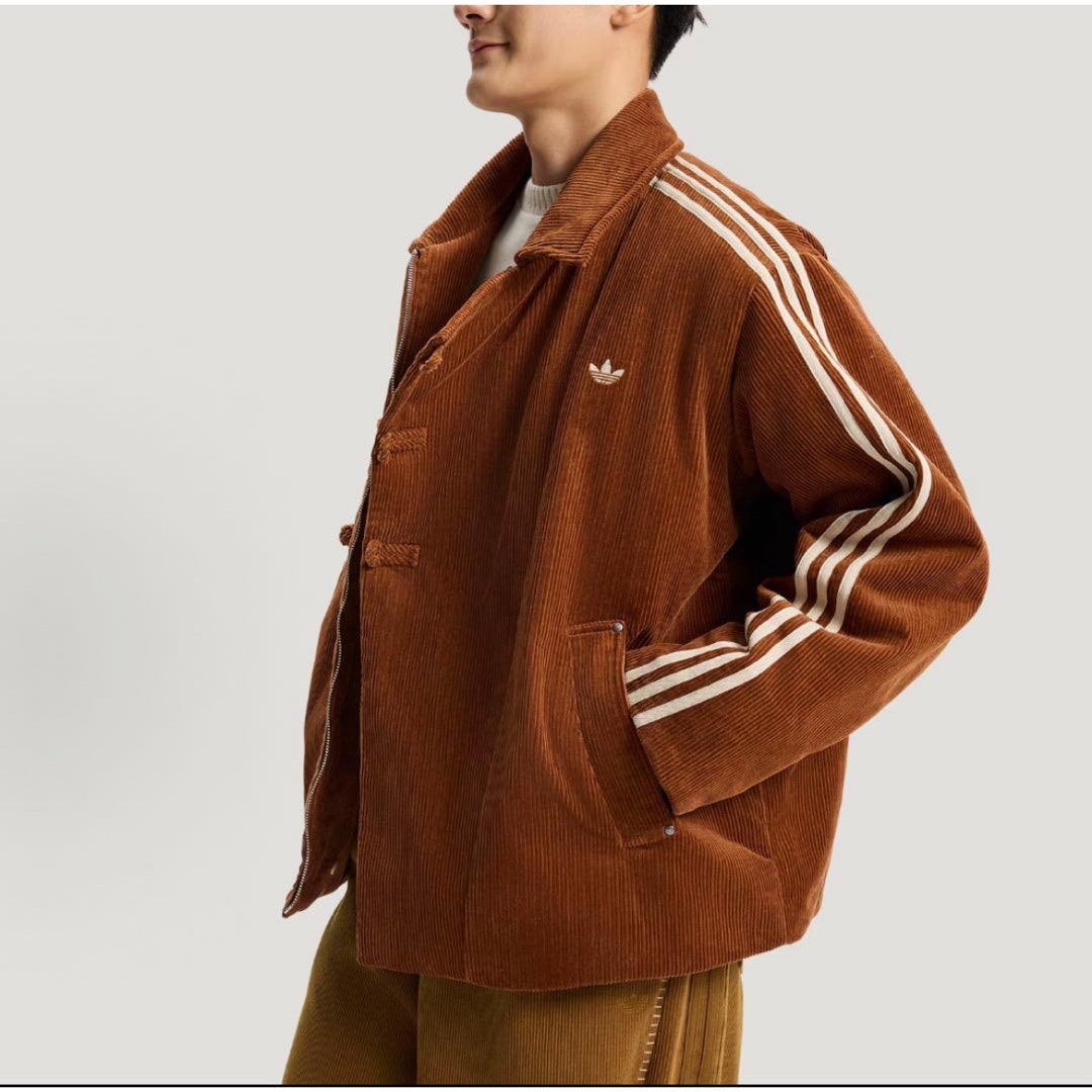 Adidas Chinese New Year Brown Corduroy Jacket