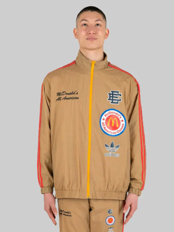 Adidas Eric Emanuel McDonalds All American Ceremony Track Jacket Khaki