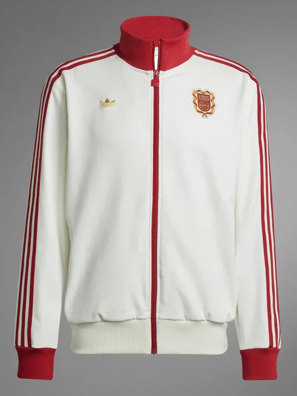 Adidas FC Bayern Anniversary Track Jacket White