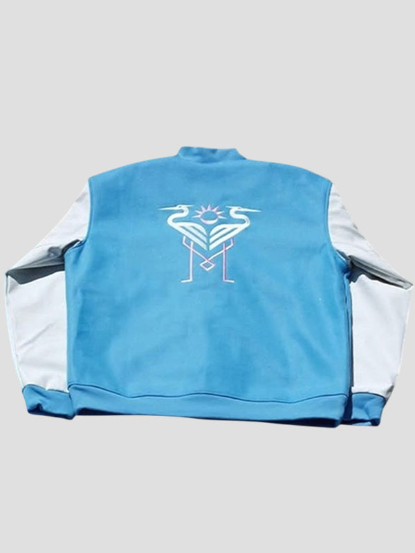 Adidas Inter Miami 2025 Varsity Jacket Blue