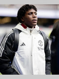 Adidas Man United Tiro Rain Jacket White