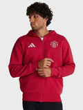 Adidas Manchester United Anthem Jacket Red