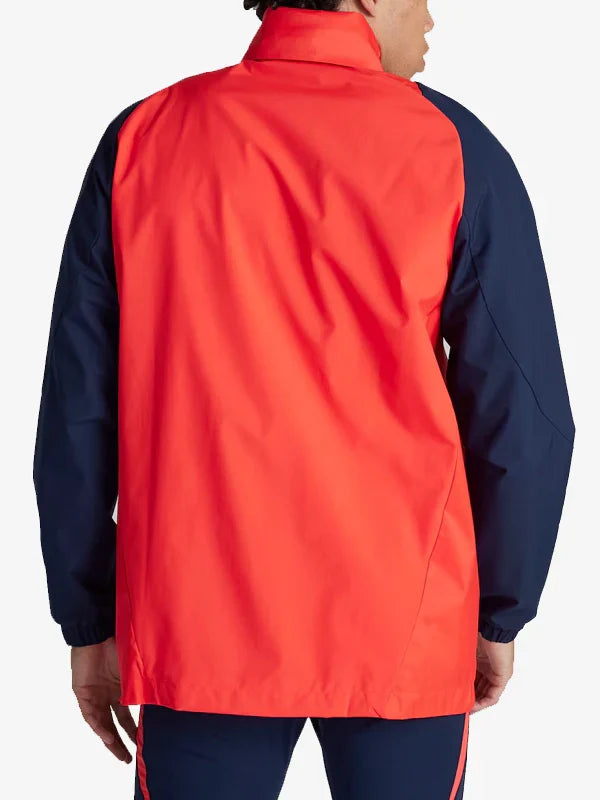 Adidas Manchester United Coaches Training Jacket Red & Blue