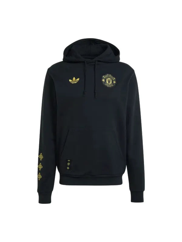 Adidas Manchester United Cultural Story Hoodie Black