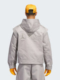 Adidas Mercedes Bad Bunny Track Jacket Grey