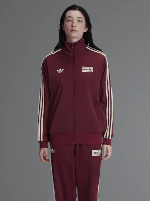 Adidas Oasis Track Jacket Red
