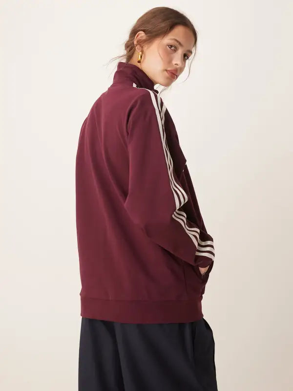 Adidas Originals Burgundy Track Jacket