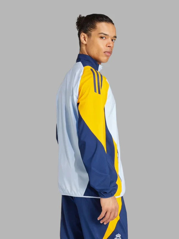 Adidas Real Madrid 2024-2025 Track Jacket Blue