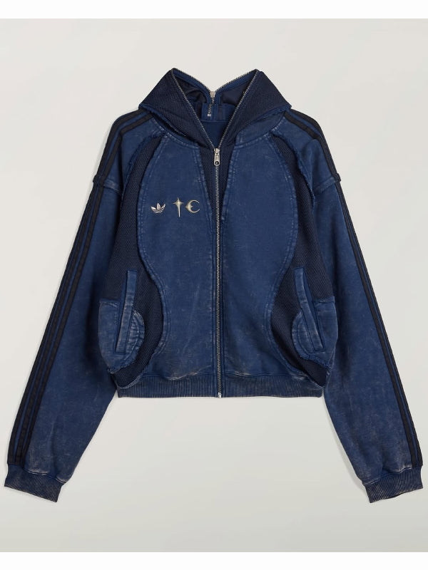 即完売 adidas Thug Club PU Leather Jacket 即完売 adidas Thug Club