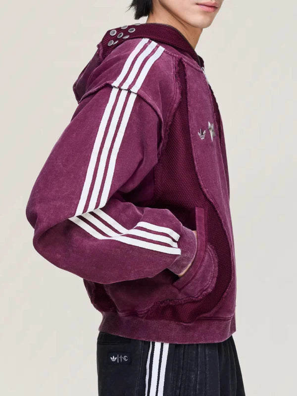 Adidas Thug Club Teamgeist Jacket Maroon