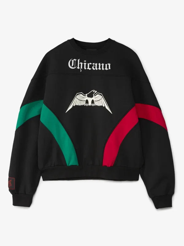 Adidas x Willy Chavarria Chicano Crewneck Sweatshirt Black