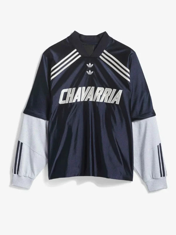 Adidas x Willy Chavarria Dazzle LS Jersey Blue