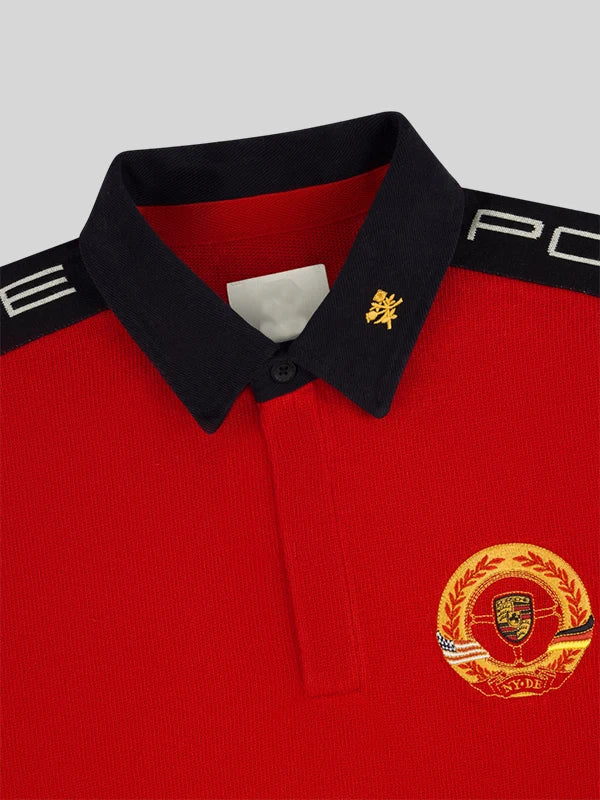ALD x Porsche Crest Rugby Shirt