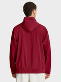 Alabama Nike Anorak Half-Zip Hoodie Jacket Red