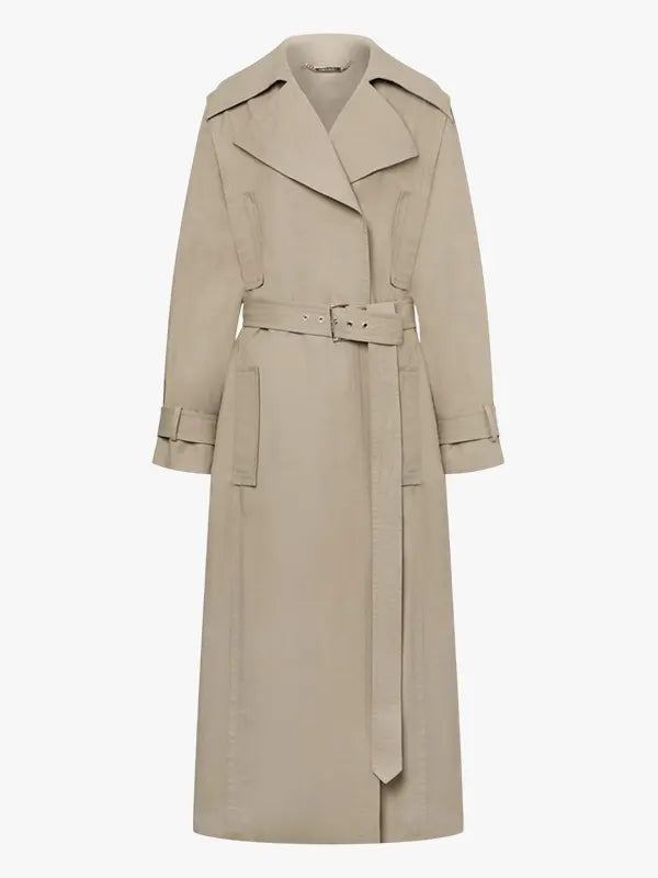 Alberta Ferretti belted trench coat
