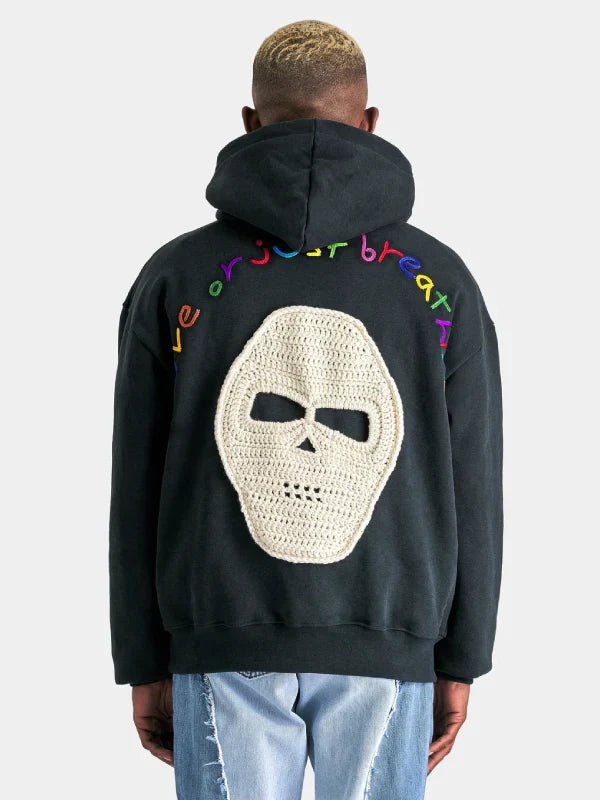 Alive or Just Breathing Satoshi Nakamoto Hoodie Black
