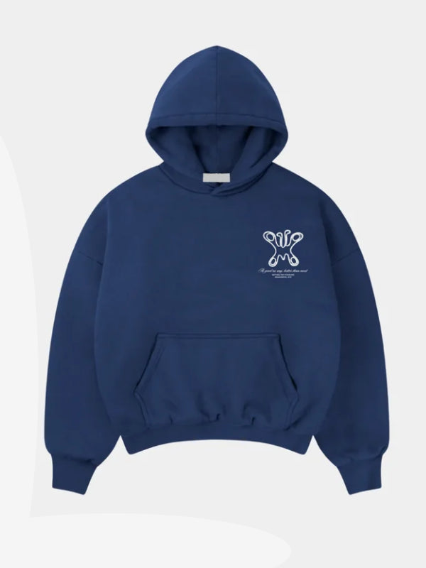 As Good As Any Hoodie Blue