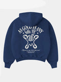 As Good As Any Navy Hoodie