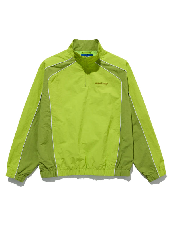 Awake NY Quarter Zip Track Jacket Green
