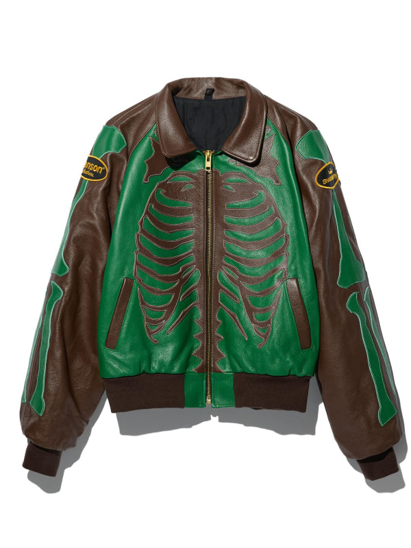 Awake NY Vanson Stadium Team Jacket Green