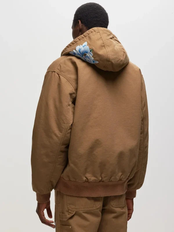Awake NY x Carhartt Active Jacket Brown