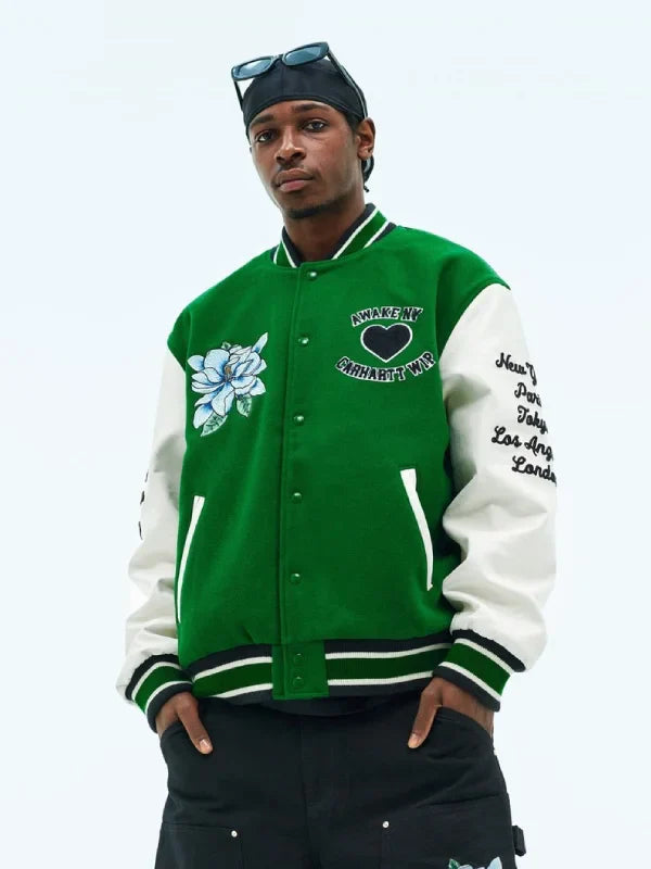 Awake NY x Carhartt Varsity Jacket