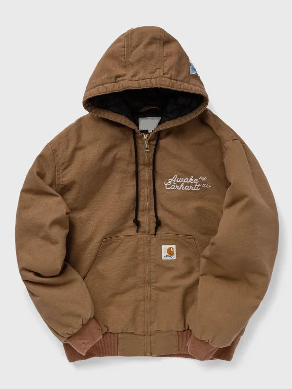 Awake NY x Carhartt WIP OG Active Jacket Brown