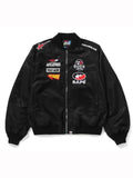 BAPE x F1LVMulti Logo Bomber Jacket Black