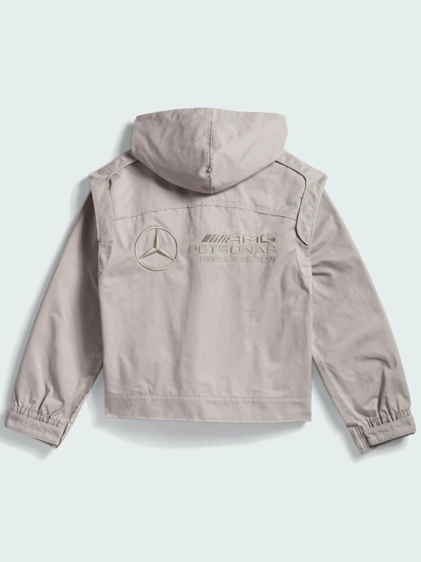Bad Bunny Adidas Mercedes Track Jacket Grey