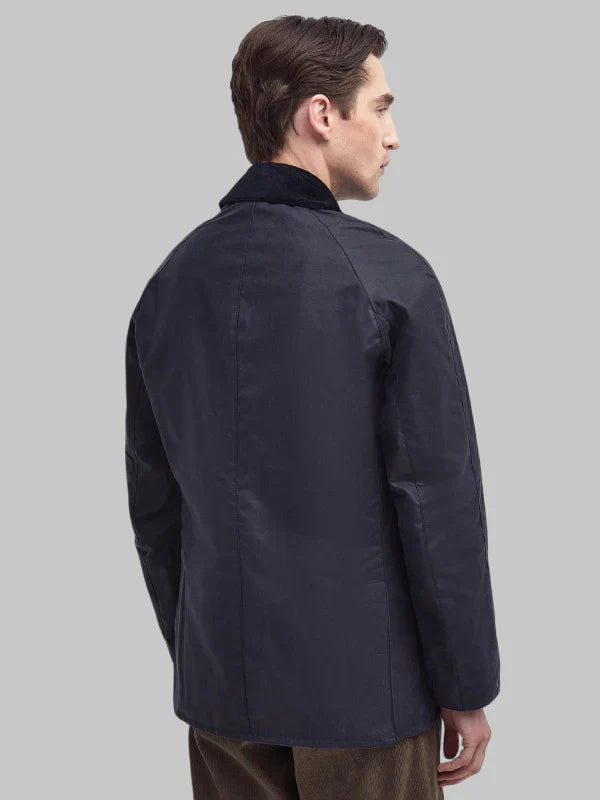 Barbour Blue Waxed Jacket