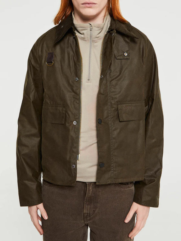 Barbour Spey Wax Jacket Brown