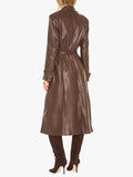 Bardot Faux Leather Trench Coat