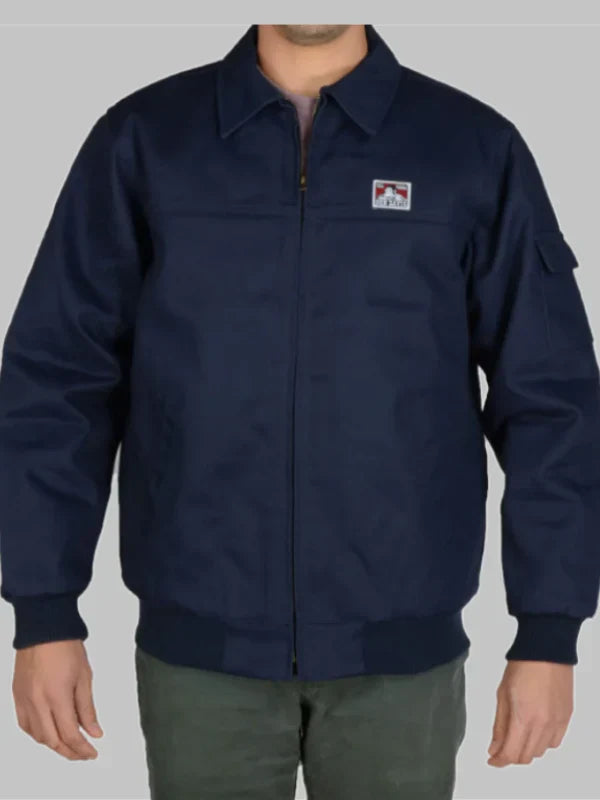 Ben Davis Mechanic's Jacket Blue