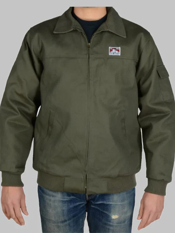 Ben Davis Mechanic's Jacket Green