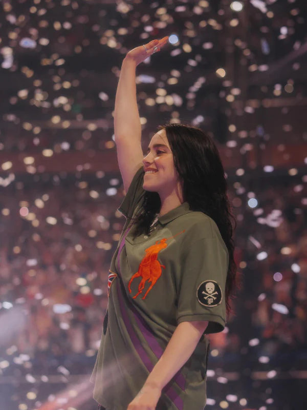 Hit Me Hard And Soft Tour Billie Eilish Polo Ralph Lauren Rugby Shirt