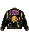 Billionaire Boys Club X Jeff Hamilton Lakers Varsity Jacket