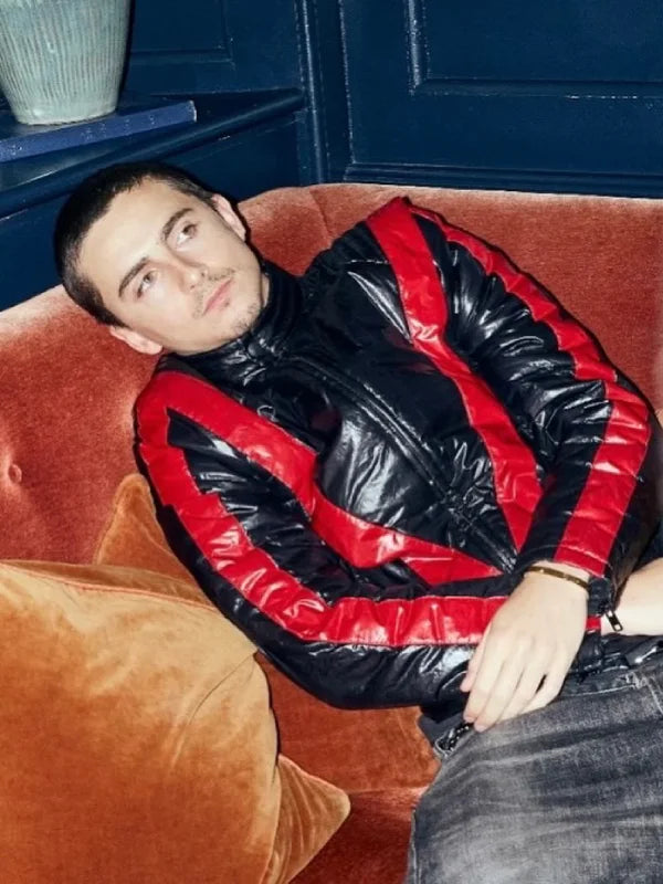 Black Thriller Jacket Timothee Chalamet