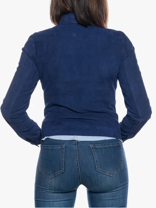 Blue Jacket for Women Giusy