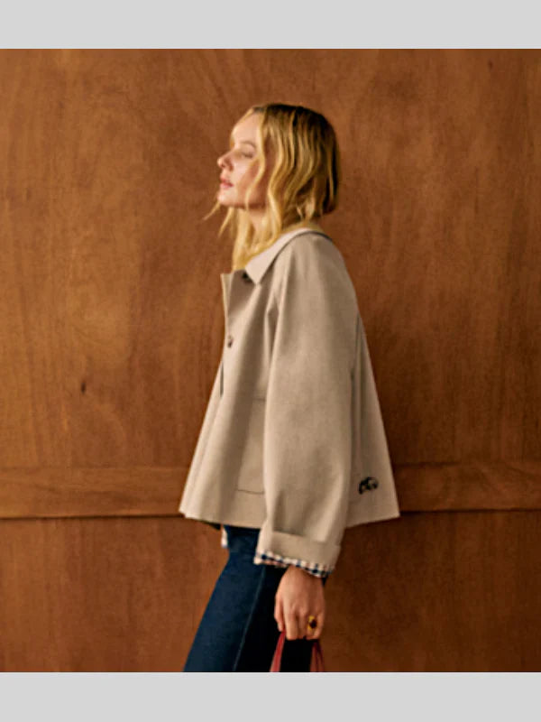 Bobby Beige Jacket Sezane