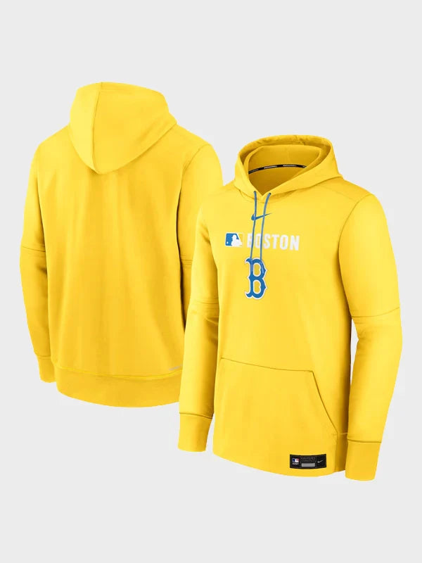 Boston Red Sox Nike Gold City Connect Hoodie