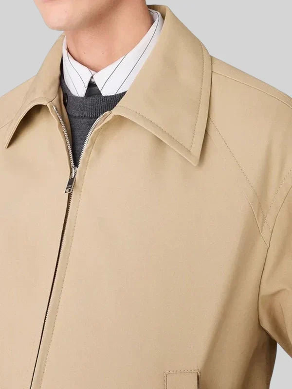 Bottega Veneta Cotton Twill Jacket Beige