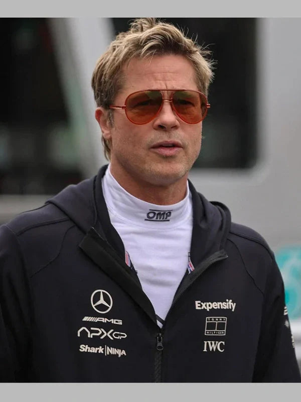 Brad Pitt F1 APX GP Jacket Black