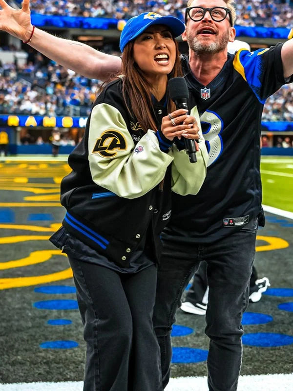 Brenda Song LA Rams Varsity Jacket