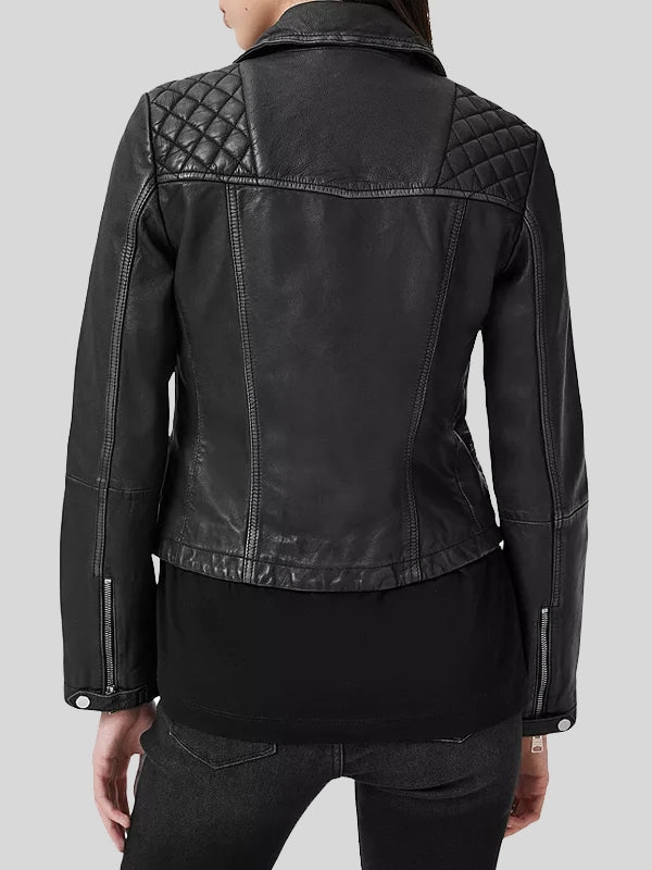 Brianne Howey Ginny and Georgia S03 Black Leather Jacket