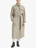 Brunello Cucinelli belted trench Beige coat