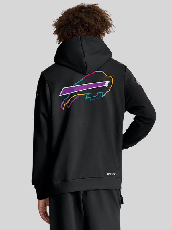 Buffalo Bills Nike Crucial Catch Hoodie 2025 In Black