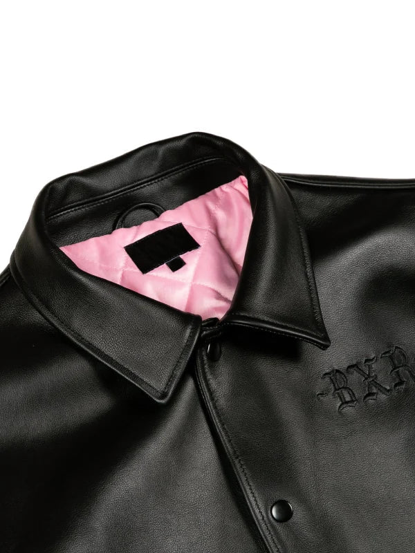 BxR Black Leather Jacket